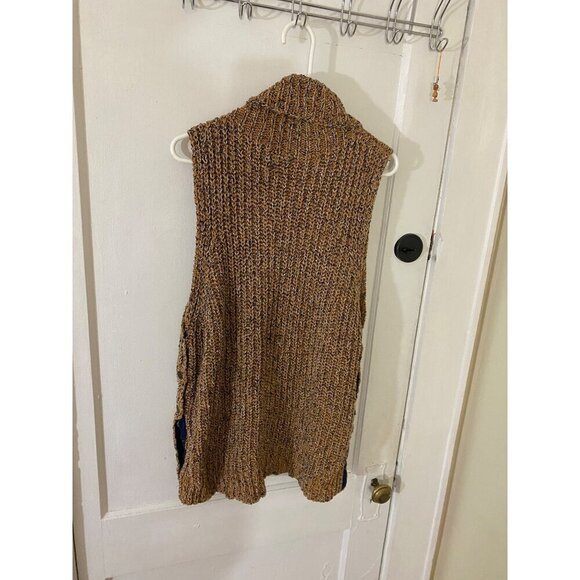 Free People Women's Valentina Turtle Neck Sleeveless Knit Sweater - Medium - Picture 4 of 13